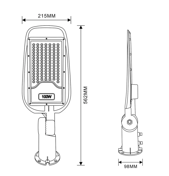 Lampa uliczna LED STRADA 100W