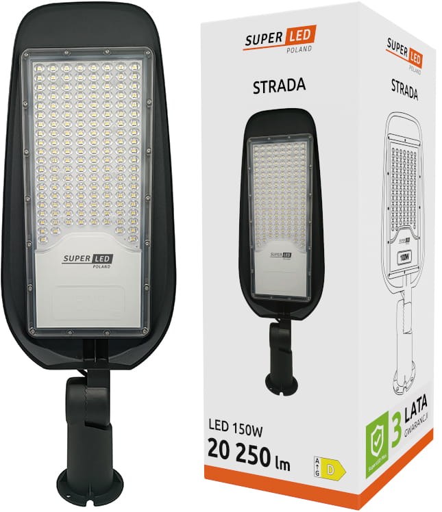 Lampa uliczna LED STRADA 150W
