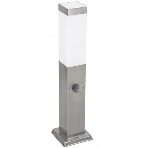 Lampa Ogrodowa słupek 45 cm E27 z czujnikiem ruchu