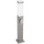 Lampa Ogrodowa słupek 65 cm E27 z gniazdem 230V