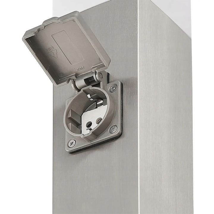 Lampa Ogrodowa słupek 65 cm E27 z gniazdem 230V