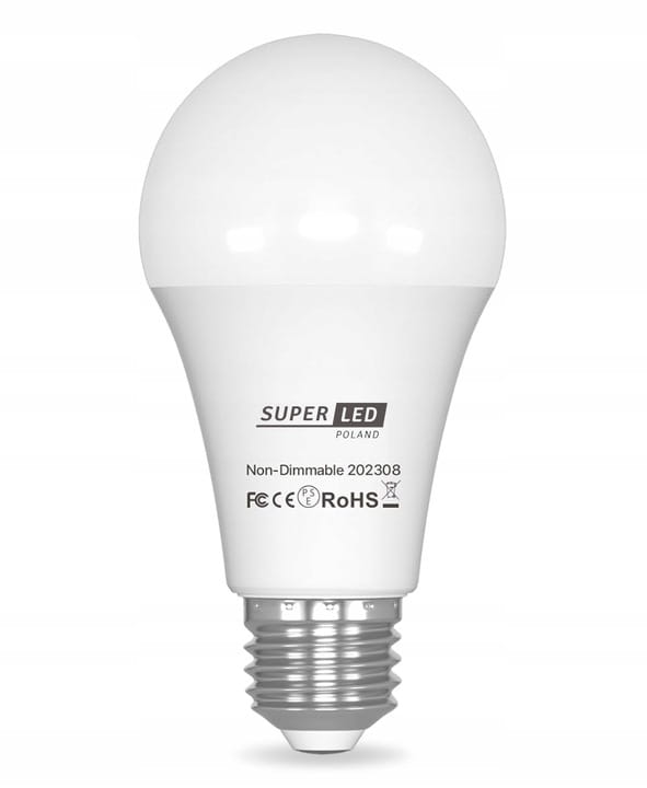 10x Żarówka LED E27 15W barwa zimna