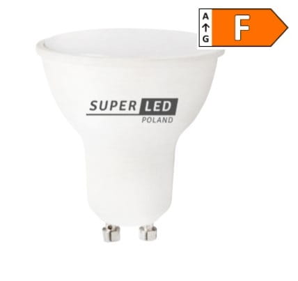 Żarówka LED GU10 6W biała zimna