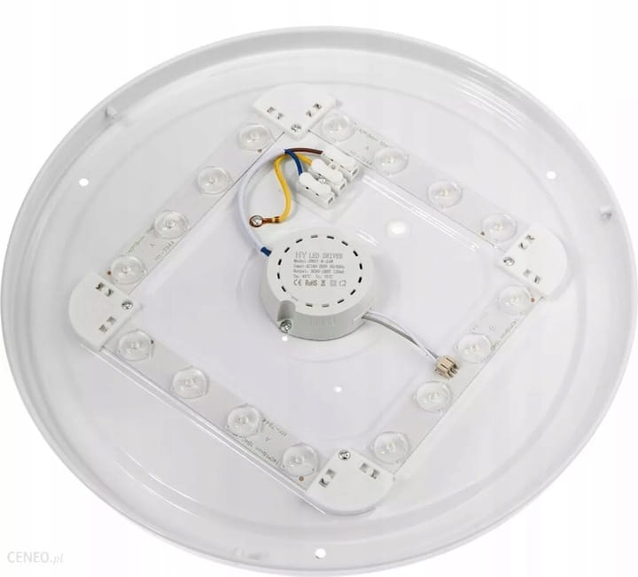 Lampa Sufitowa Panel LED PLAFON 24W CCT 3 barwy ściemniacz + pilot SuperLED
