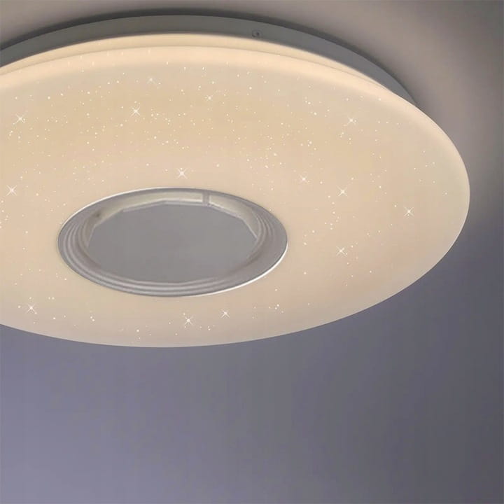 Lampa Panel LED PLAFON 36W RGB CCT Głośnik Bluetooth + pilot SuperLED