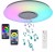 Lampa Panel LED PLAFON 36W RGB CCT Głośnik Bluetooth + pilot SuperLED