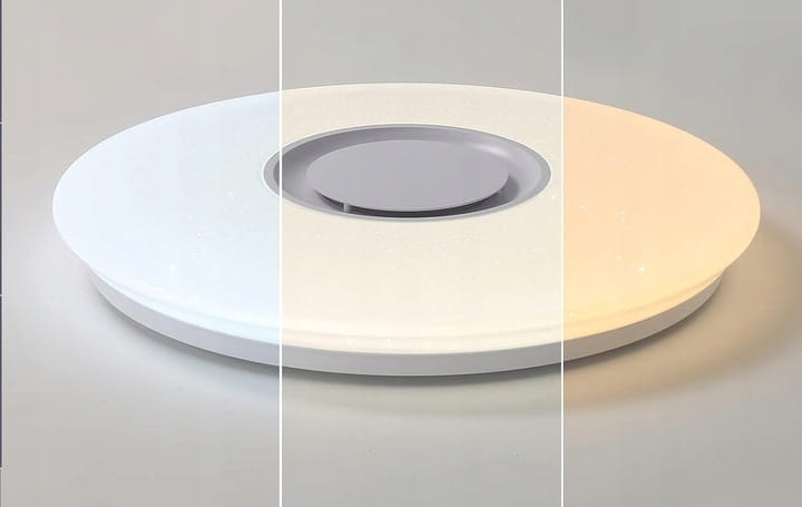 Lampa Panel LED PLAFON 36W RGB CCT Głośnik Bluetooth + pilot SuperLED