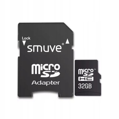 Karta pamięci Micro SD Class 10 32GB Adapter SD SMUVE