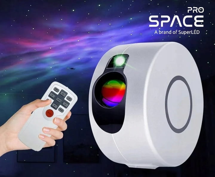 Projektor Gwiazd Space Pro Galaxy Rzutnik laserowy 3D + pilot