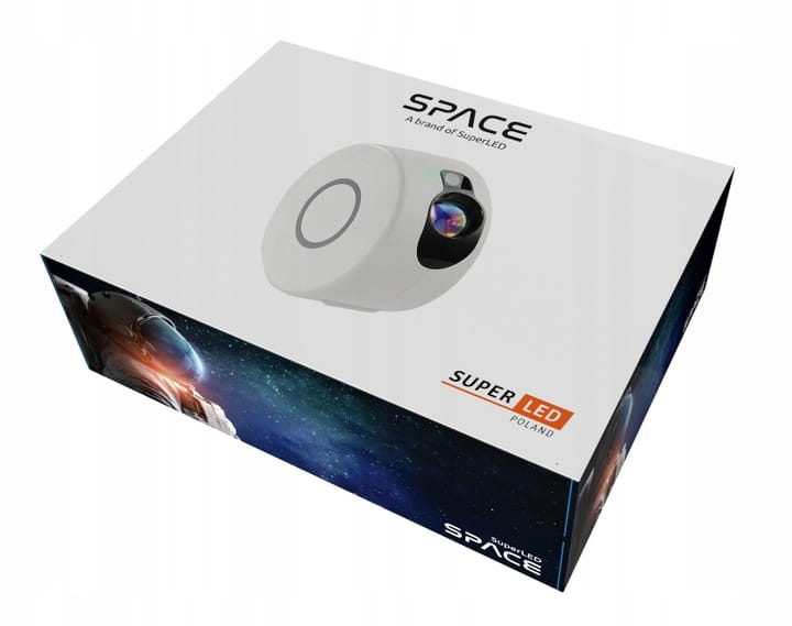 Projektor Gwiazd Space Pro Galaxy Rzutnik laserowy 3D + pilot