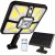 Lampa solarna LED COB Latarnia uliczna z czujnik 150W z kablem 5 m + pilot