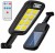 Lampa solarna LED COB Latarnia uliczna z czujnik + pilot