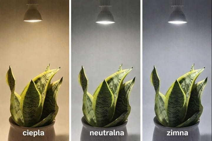 Żarówka LED GU10 10W biała zimna