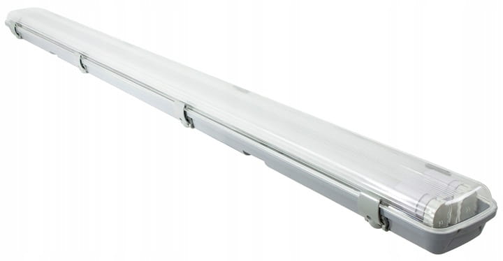 Opr. hermetyczna 120cm + 2x Świetlówki LED 2520LM BN