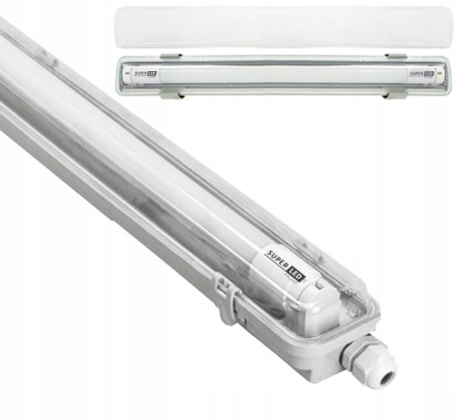 Opr. hermetyczna 60cm + 1x Świetlówka LED 1260LM BN