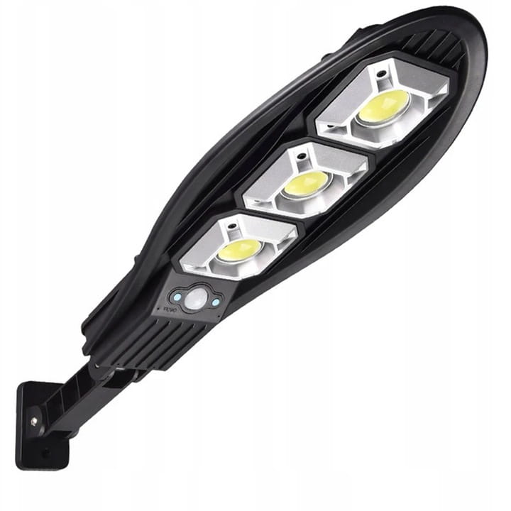 Lampa solarna LED 180W Latarnia uliczna z czujnik + uchwyt + pilot