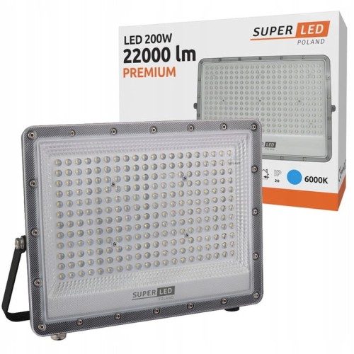 Naświetlacz LED Slim 200W 22000lm PREMIUM