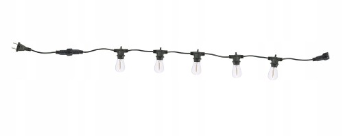 Girlanda ogrodowa 5m + 5x żarówka LED E27