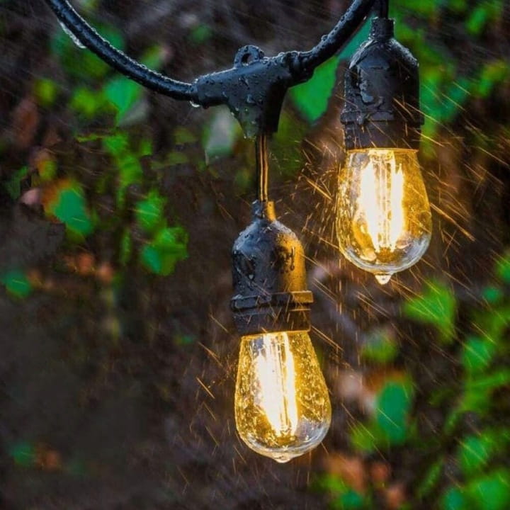 Girlanda ogrodowa  5m + 5x żarówka LED E27 zwis