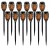 12x Lampa solarna LED FLAMI pochodnia