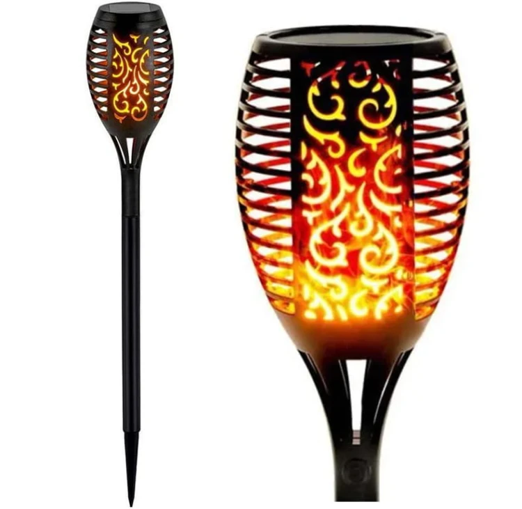 12x Lampa solarna LED FLAMI pochodnia
