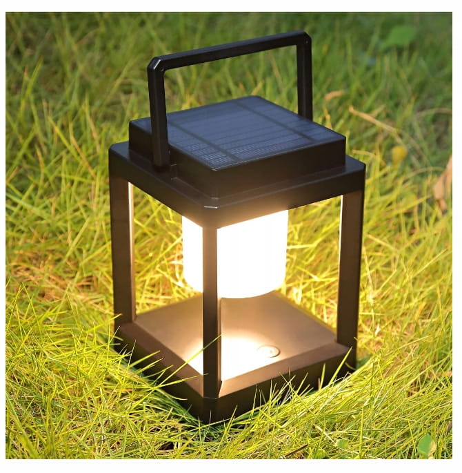 Latarenka ogrodowa LED SOLARNA USB Lampion Latarnia Camping PREMIUM