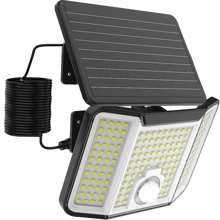 Lampa solarna LED Halogen z czujnikiem ruchu i zmierzchu