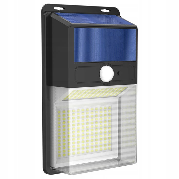 Lampa solarna LED uliczna z czujnikiem ruchu i zmierzchu SuperLED