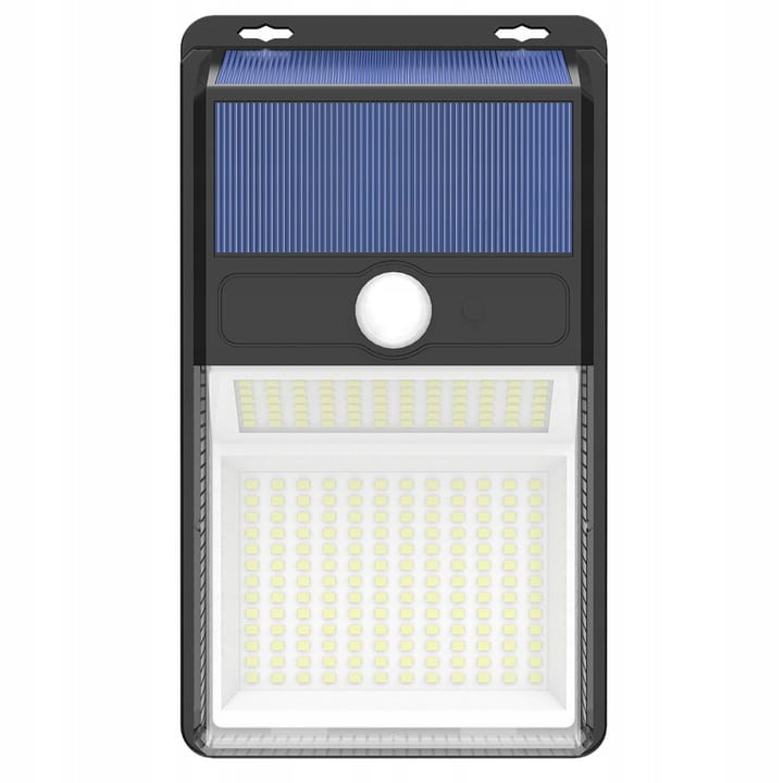 Lampa solarna LED uliczna z czujnikiem ruchu i zmierzchu SuperLED