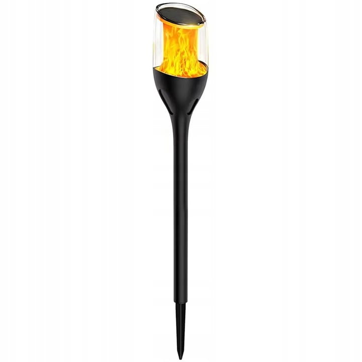 4x Lampa solarna LED LATARNIA POCHODNIA WBIJANA płomień 65cm PREMIUM