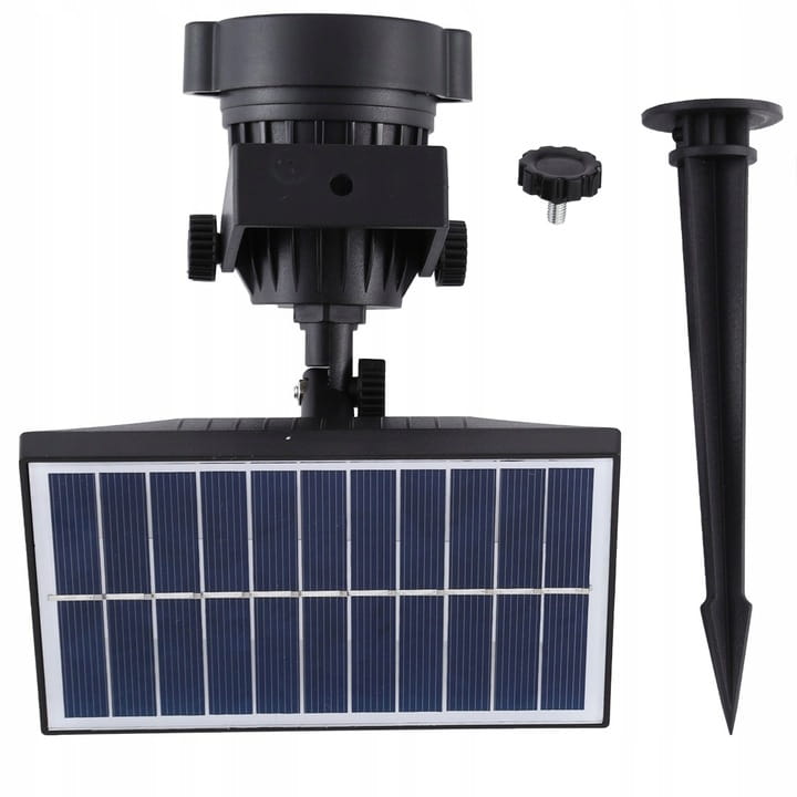 Reflektor ogrodowy solarny LED RGB wbijany na szpikulec mocny