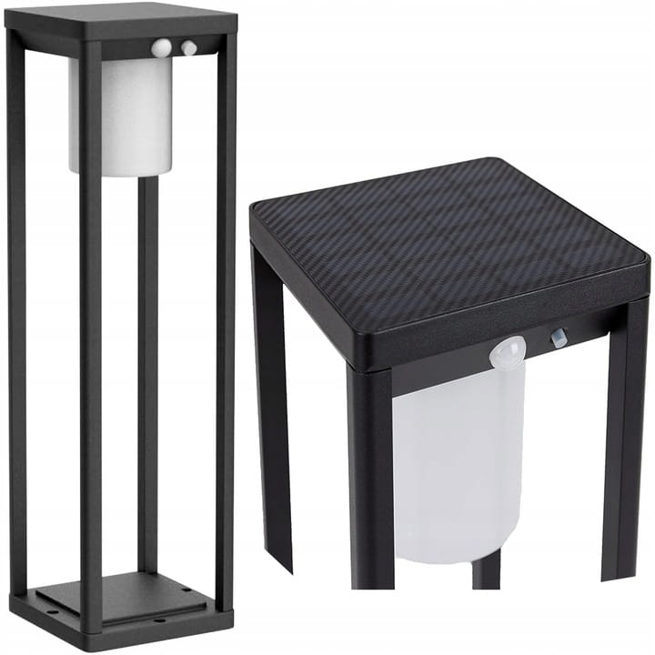 Lampa ogrodowa LED SOLARNA wbijana 600 lm SŁUPEK OGRODOWY 50cm PREMIUM