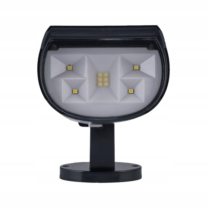 Lampa solarna LED 2w1 Reflektor wbijany + Kinkiet ogrodowy SuperLED