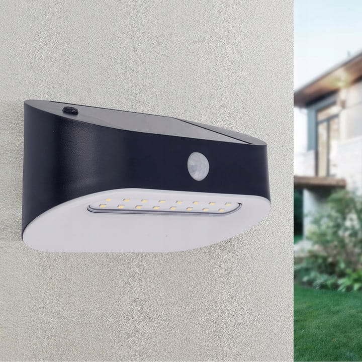 Lampa solarna LED Kinkiet Premium Halogen z czujnikiem ruchu i zmierzchu
