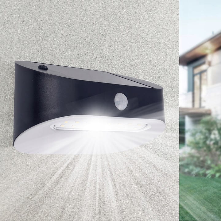Lampa solarna LED Kinkiet Premium Halogen z czujnikiem ruchu i zmierzchu