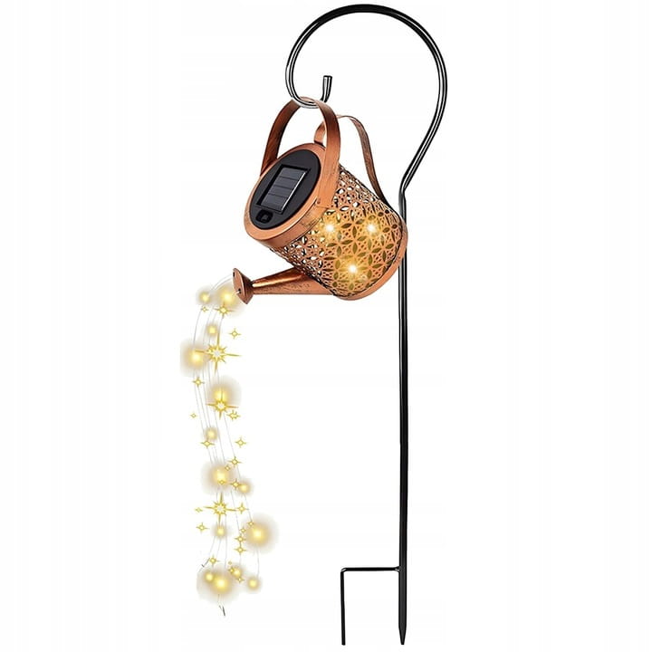 Lampa ogrodowa solarna LED Konewka XXL z czujnik zmierzchu