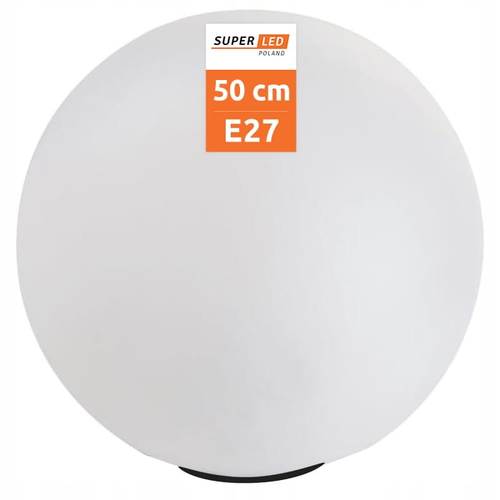 Kula ogrodowa LED 230V SuperLED Balli 50 cm XXL