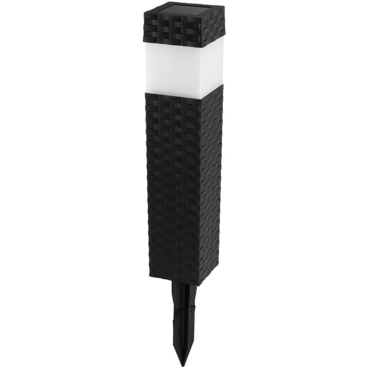 4x Lampa solarna LED rattanowa ogrodowa wbijana słupek TECHNORATTAN
