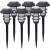 6x Lampa solarna LED Latarnia ogrodowa wbijana słupek latarenka Premium