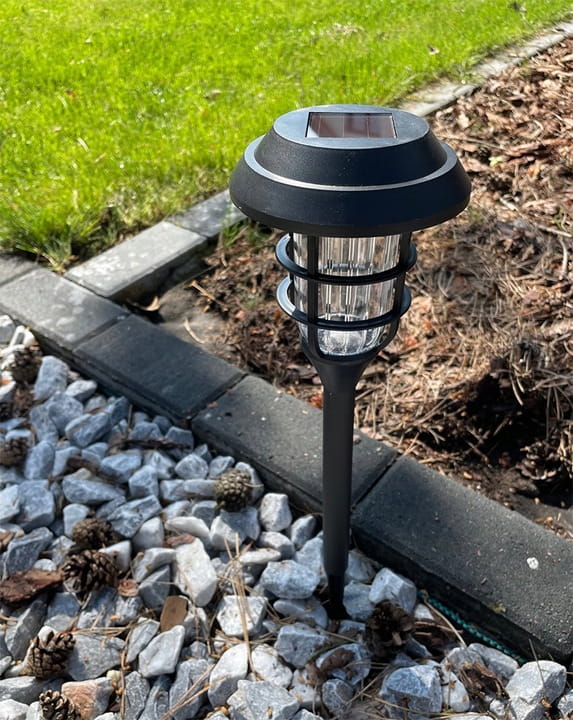 6x Lampa solarna LED Latarnia ogrodowa wbijana słupek latarenka Premium