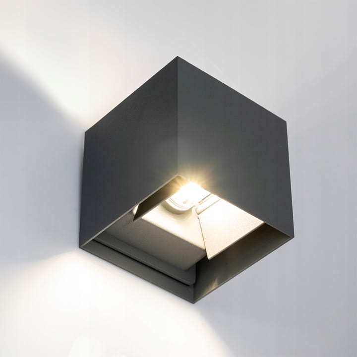Lampa elewacyjna LED kinkiet ogrodowy 1xG9 SuperLED IP44 szary