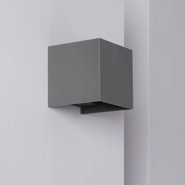 Lampa elewacyjna LED kinkiet ogrodowy 1xG9 SuperLED IP44 szary