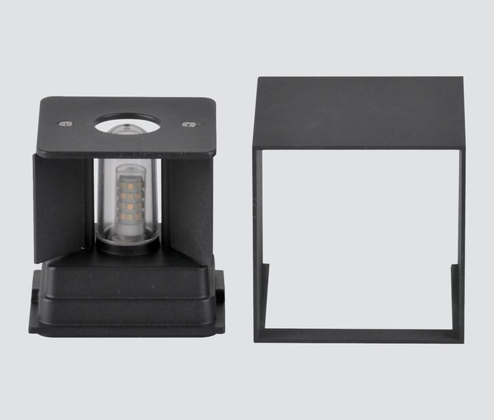 Lampa elewacyjna LED kinkiet ogrodowy 1xG9 SuperLED IP44 szary