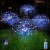 4x Lampa Solarna DRZEWKO LED RGB DMUCHAWIEC FAJERWERKI + pilot + USB