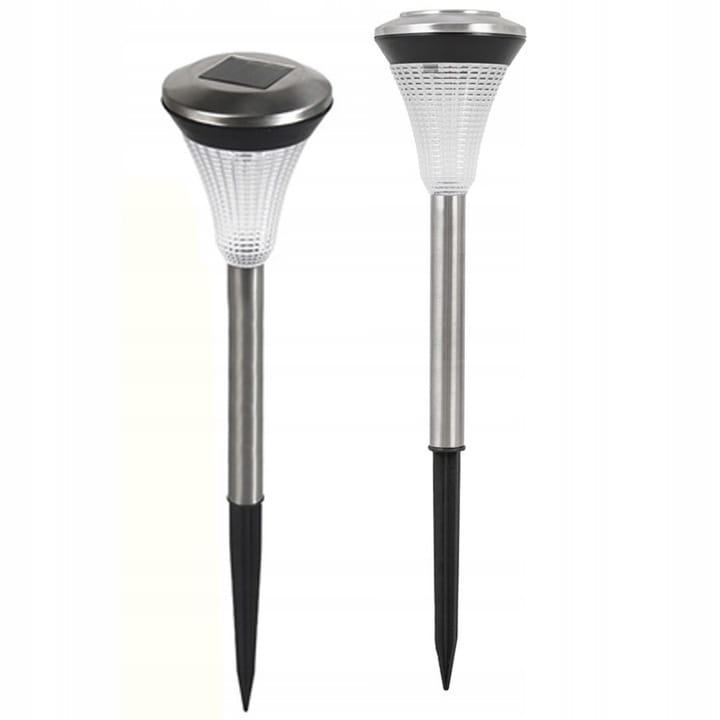 6x Lampa solarna LED ogrodowa wbijana słupek latarenka