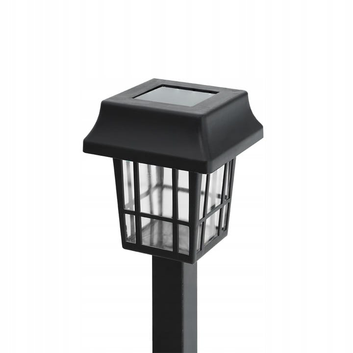 6x Lampa solarna LED Latarnia ogrodowa wbijana słupek latarenka