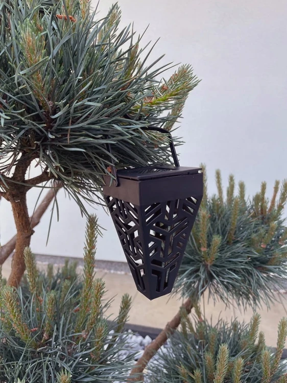 6x Lampa solarna LED Latarnia ogrodowa wbijana słupek latarenka ażurowa
