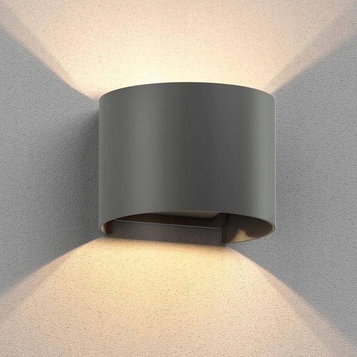 Lampa zewnętrzna elewacyjna 2x LED 6W =60W kinkiet ogrodowy 4000K IP44
