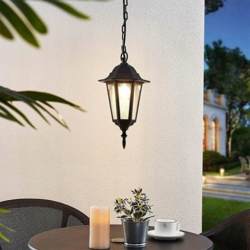 Lampa Ogrodowa Wisząca Sufitowa ZEWNĘTRZNA LATARNIA Klasyczna E27 Zwis