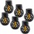 6x Lampa solarna kula LED wisząca SuperLED